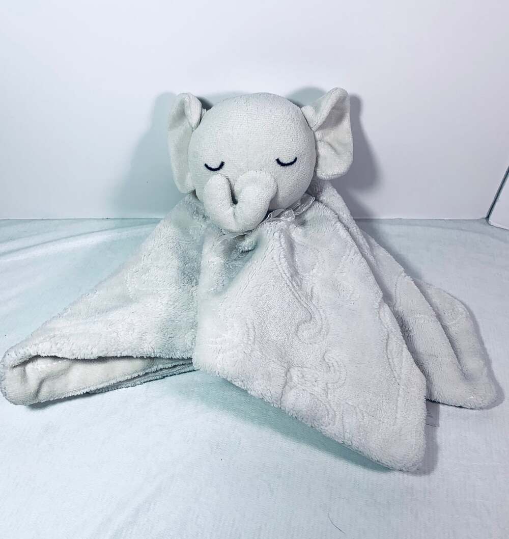 Elephant Lovey Kyle & Deena grey soft